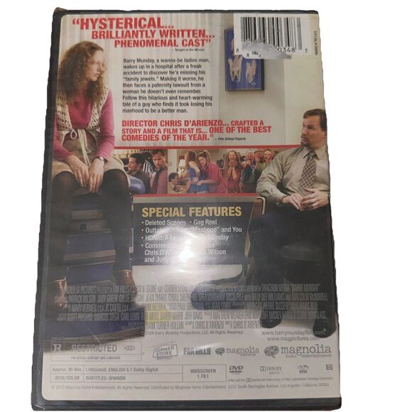 Barry Munday (DVD)  Patrick Wilson, Judy Greer NEW - Picture 2 of 2